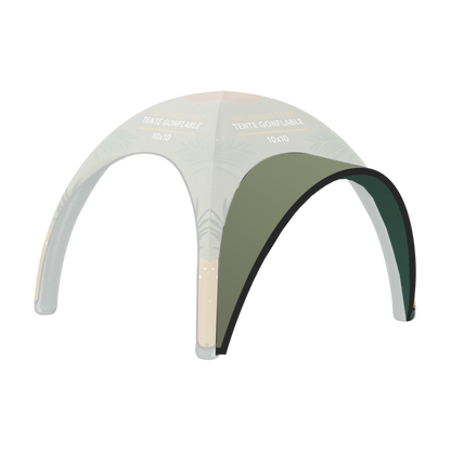 AUVENT POUR TENTE 10X10 imprimé 1 côté