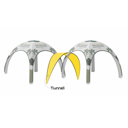 TUNNEL POUR TENTE 17X17