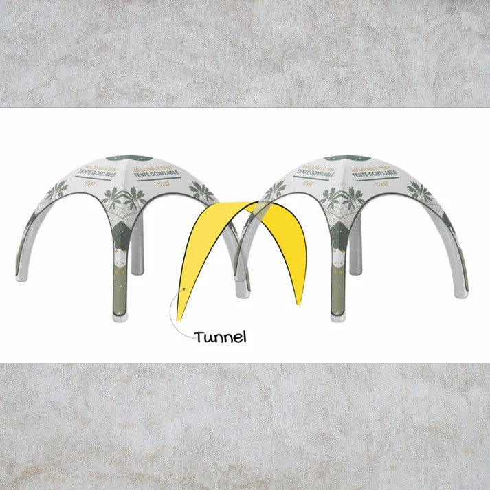 TUNNEL FOR TENT 13X13