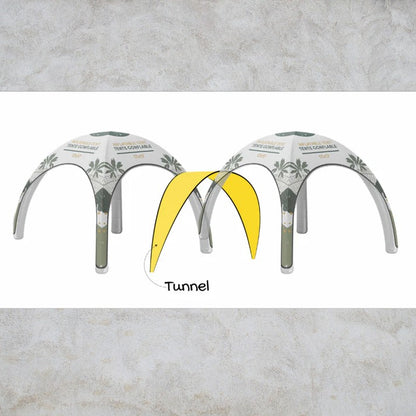 TUNNEL FOR TENT 13X13