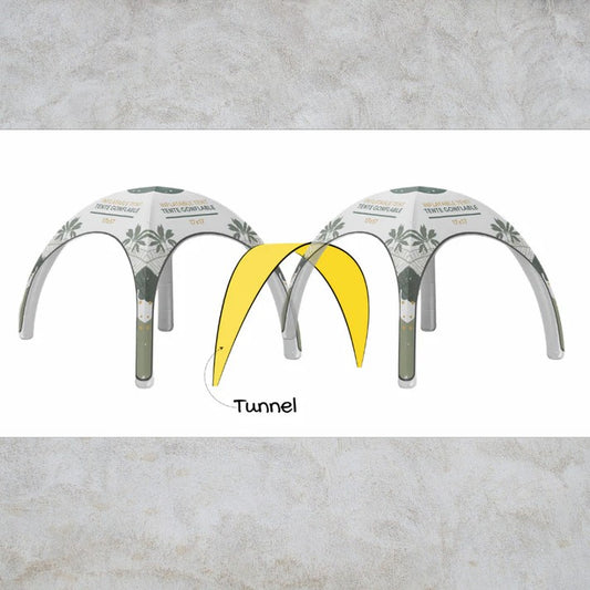 TUNNEL FOR TENT 20X20