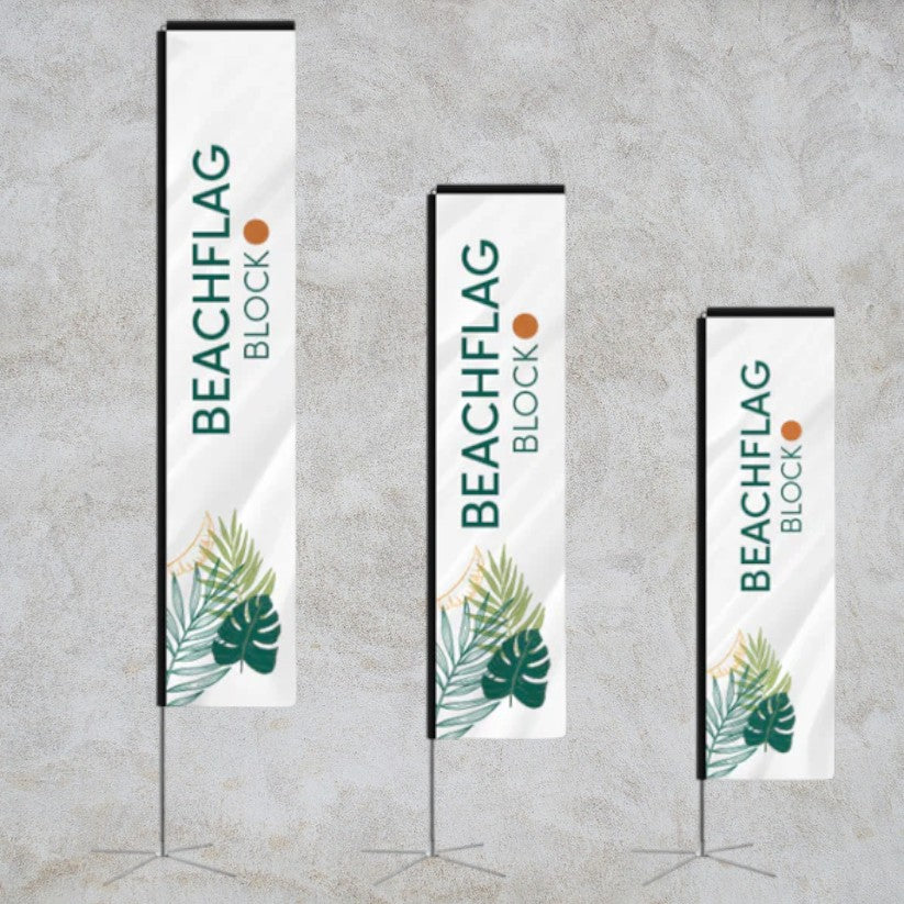 Beachflag - Block model