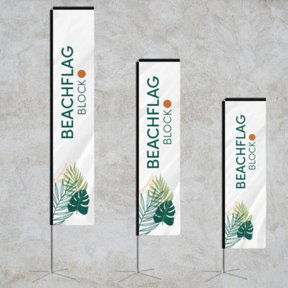 Beachflag - Block model