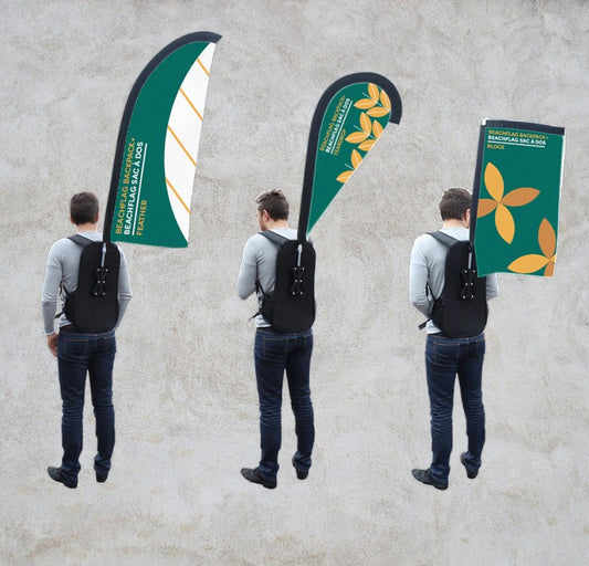 Beachflag backpack
