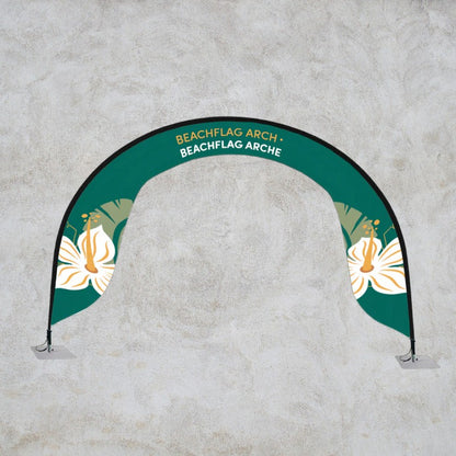 BEACH FLAG ARCH